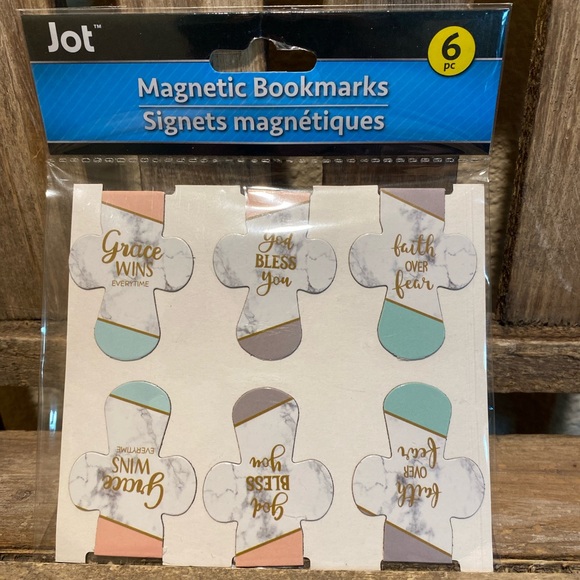 Religious Bookmarks Set Of 6, Cross Shaped Bookmarks, Inspirational Bookmarks - Picture 3 of 11